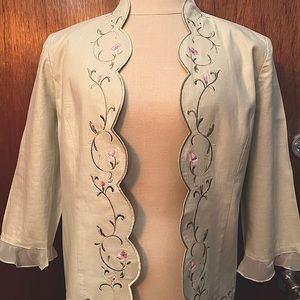 Samantha Rose, Linen Blend Jacket